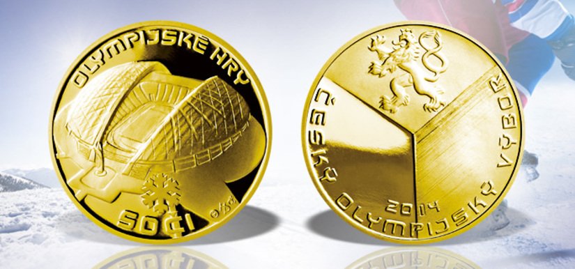 Чешский монетный двор выпустил памятные медали в честь XXII Зимних Олимпийских игр в Сочи