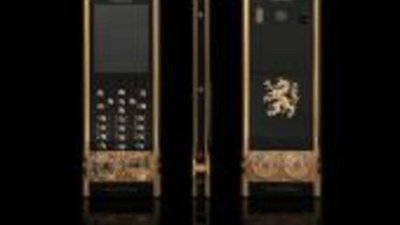 Роскошный телефон из роскошных материалов