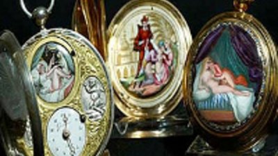 Коллекция эротических часов на аукционе Antiquorum