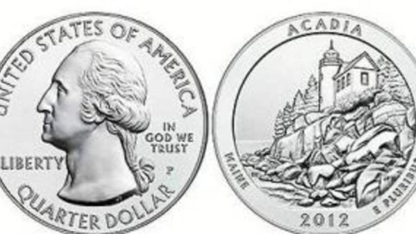 В США начата продажа серебряной монеты «Акадия»