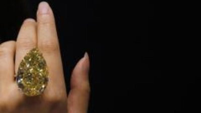 Бриллиант Sun-Drop продан по рекордно высокой цене