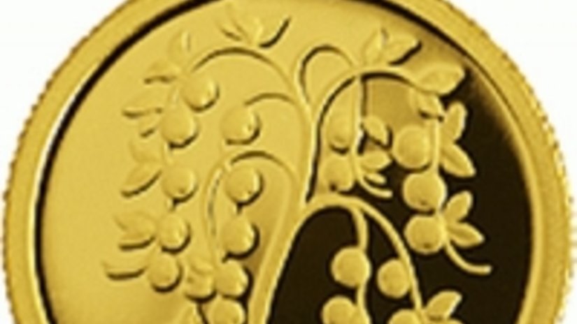 «Яблочную» монету выпустил Банк Латвии