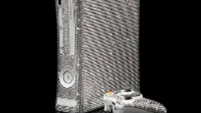 Блестящая игровая консоль Xbox 360 от CrystalRoc