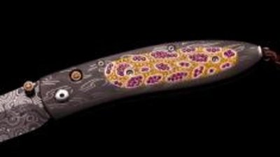 Карманные ножи с драгоценными камнями