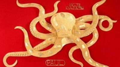 Осьминог Пауль теперь и в золоте