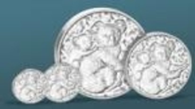 Райффайзен Банк Аваль начал продажу инвестиционных серебряных монет «Коала» 2008 года