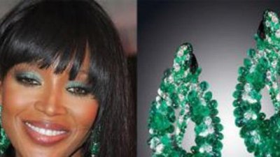 Звезда Наоми Кэмпбелл выбирает драгоценности de Grisogono