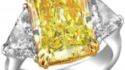 Желтые бриллианты Larry Jewelry