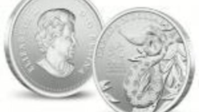 Монета «Год Змеи» с канадским акцентом