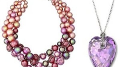 Коллекция ювелирных украшений Swarovski весна - лето 2011