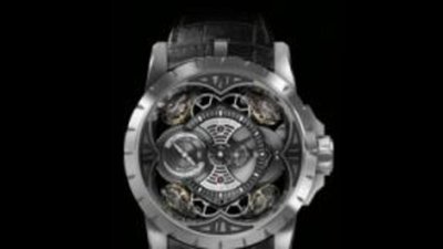 Часы Roger Dubuis, Excalibur Quatour в корпусе из кремния