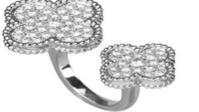 Новая серия украшений Magic Alhambra Pave Diamonds от ювелирного бренда Van Cleef & Arpels