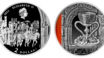 Монета «Святой Грааль» выпущена ограниченным тиражом