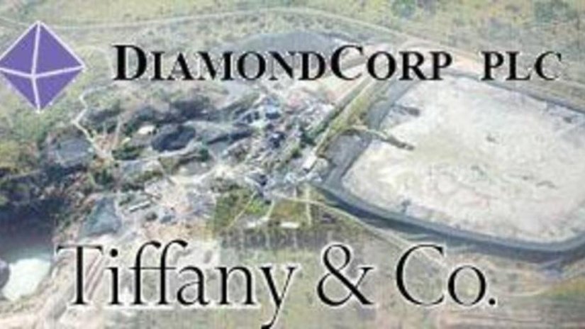 Tiffany профинансирует добычу алмазов на месторождении Лейс компании DiamondCorp