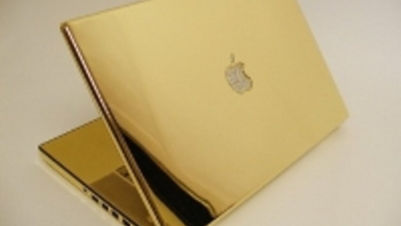 Золотой MacBook Air от Стюарта Хьюза
