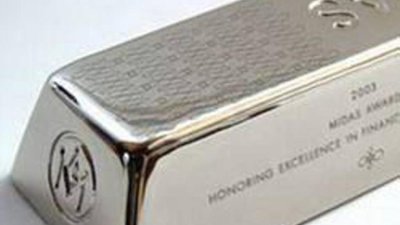 В 2013 году спрос на серебро в Китае может вырасти на 10% - Antaike