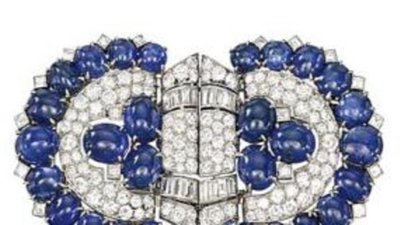Драгоценности эпохи арт-деко ушли с молотка на аукционе Christie’s