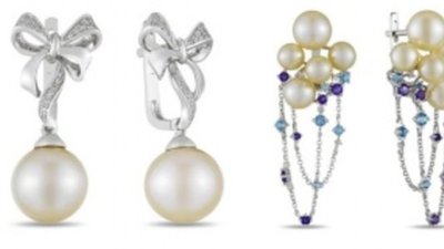 Ольга Кабо представляет жемчужную коллекцию Московского ювелирого завода