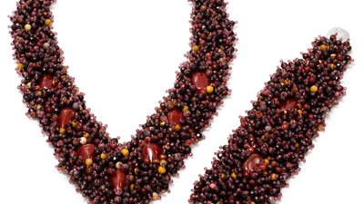 Гранатовая Нимфа от дизайнеров nasonpearl