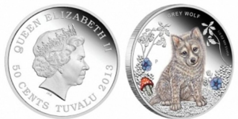 Монета «Серый волк» продолжила серию «Дети леса»