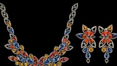 «Русские самоцветы» представляют новый гарнитур «Жар-птица»