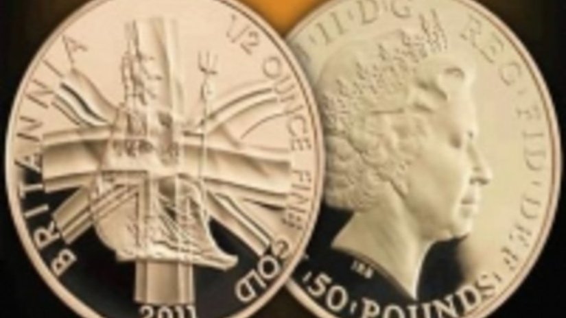 Королевский Монетный двор Великобритании представил  монету с национальным символом