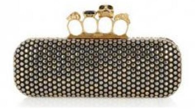 Клатч с кристаллами Swarovski