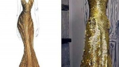 Платье из золота стоит $1,5 млн