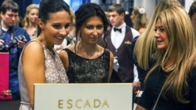 Компания Time&Technologies устроила показ в честь открытия бутика ESCADA