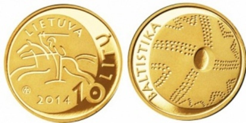 Изготовлена вторая монета серии «Литовская наука»