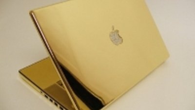 Золотой MacBook Air от Стюарта Хьюза