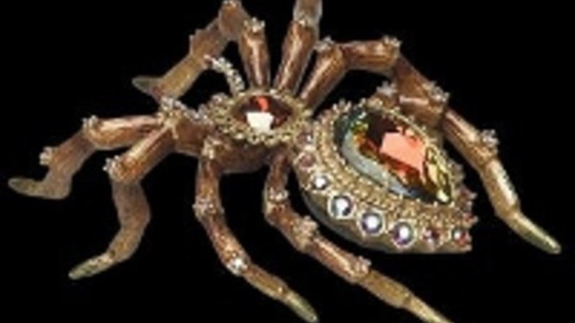 Часы-паук с драгоценными камнями от Джея Стронгвотера