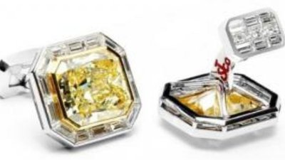 Самые дорогие запонки в мире оценили в 4,2 миллиона долларов