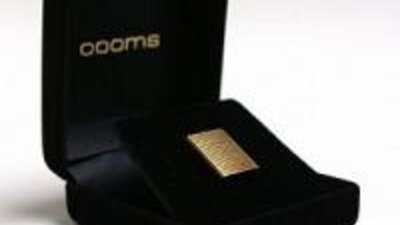 Золотые скрепки от Oooms