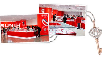 Видеоаналитика Orwell 2k применяется для подсчета посетителей сети ювелирных салонов SUNLIGHT