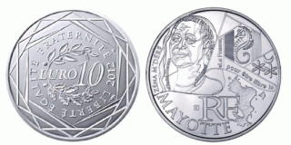 Монета «Майотта» посвящена французскому региону (10 евро)
