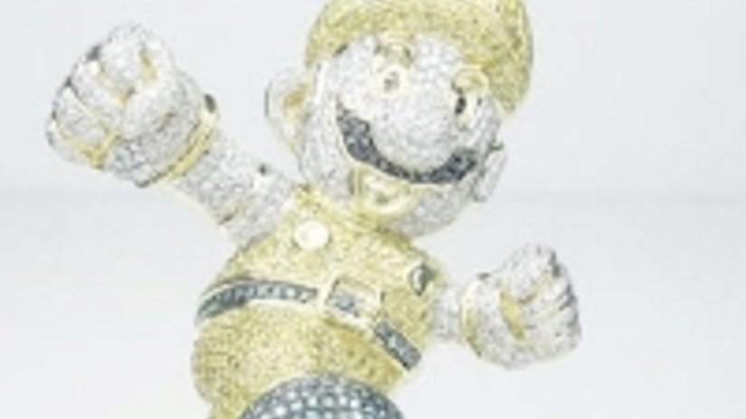 На аукцион eBay выставили золотого водопроводчика Марио