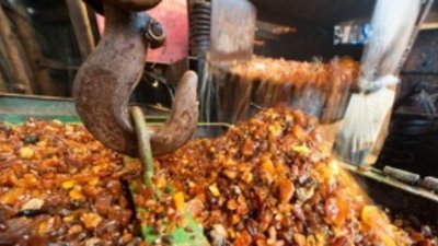 Янтарный комбинат возобновляет добычу на Пальмникенском месторождении