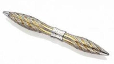 Золотая ручка Architect White Gold Pen