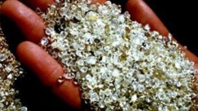 В 2011 году пройдет обработку алмазное сырье на 17 млрд. долларов