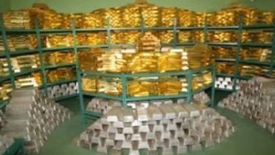 Золотой резерв России подошел к планке 1095 тонн