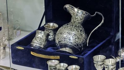 Участие «Кубачинского комбината  народных промыслов» в выставке «Ювелирный вернисаж»