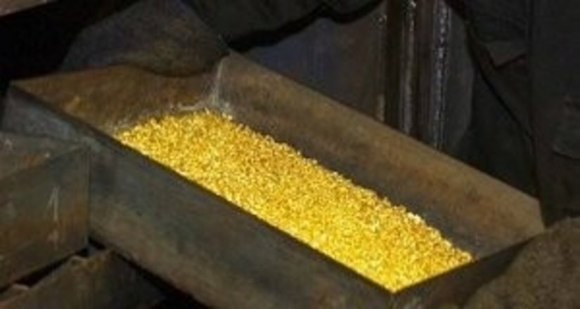 Добыча и производство золота в 1 кв. 2014 г.