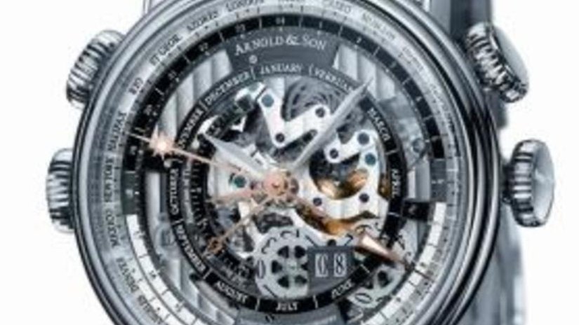 Удивительные часы Hornet World Time Skeleton от Arnold & Son