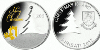 Представлена «рождественская монета» с цирконием