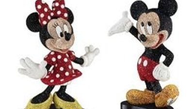 Swarovski украсила своими кристаллами фигурки Микки и Минни Маус
