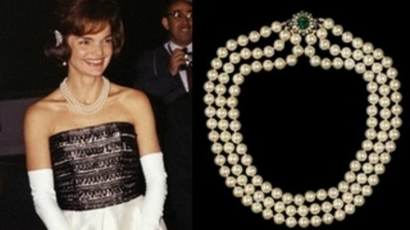 Жемчужное ожерелье Джеки Кеннеди выставлено на аукцион