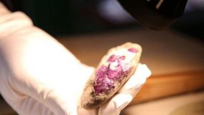 Музейщики обнаружили в собственных фондах гигантскую друзу александрита