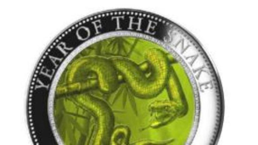 Пять унций – вес серебряной монеты «Год Змеи»