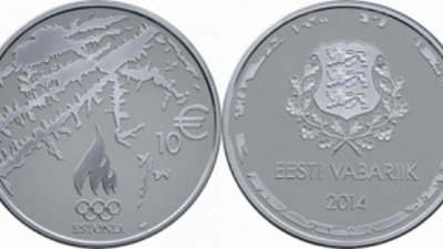 В Эстонии появилась олимпийская монета